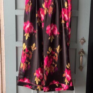 Torrid High Waist Wide Leg Satin Pant